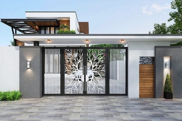 phong thủy cổng nhà